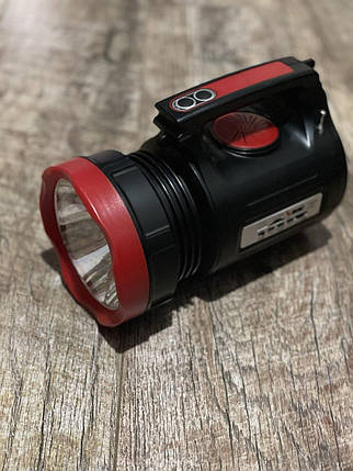 Ліхтар акумуляторний Luxury YJ-2890 10W+22SMD+FM-радіо 4 режими power bank ручний, фото 1