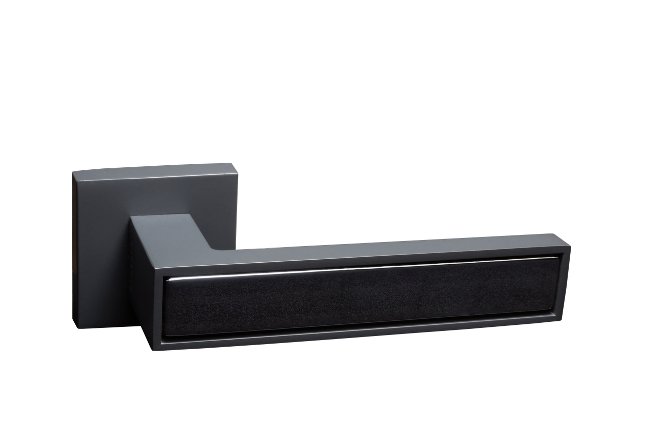 Дверна ручка 204-15E Prestige/New Grey (Anthracite)