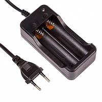 Зарядное устройство для аккумуляторов 18650 на 2 слота - MTLC-0420-0650 - зарядка, зарядник (ST)