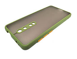 Протиударний чохол бампер для Xiaomi Mi 9T Pro хакі матовий