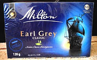 Черный чай с бергамотом в пакетиках Milton Earl Grey Classic 80 штук (Польша)