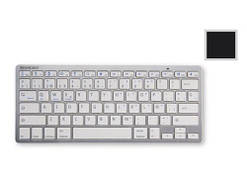 Бездротова німецька Bluetooth-клавіатура Silver Crest SBT 3.0 A1 з Німеччини (біла/чорна)