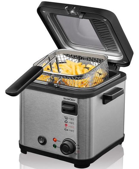 Фритюрниця Фондю SilverCrest SFM 850 A2 2в1 190 °C 1,2 л 850 Вт