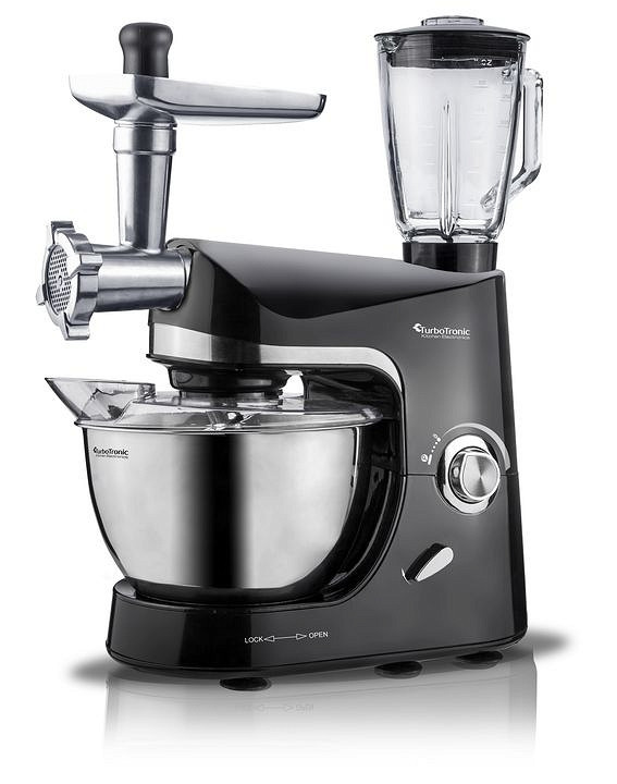 Кухонний комбайн 3в1 Turbo Tronic TT-007 - Чорний
