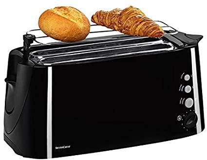 Тостер на 4 тости SIlver Crest SDLT 1500 A2 чорний