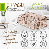 Електричне ковдру Camry CR 7430 з таймером (1) супер м'яке, фото 10
