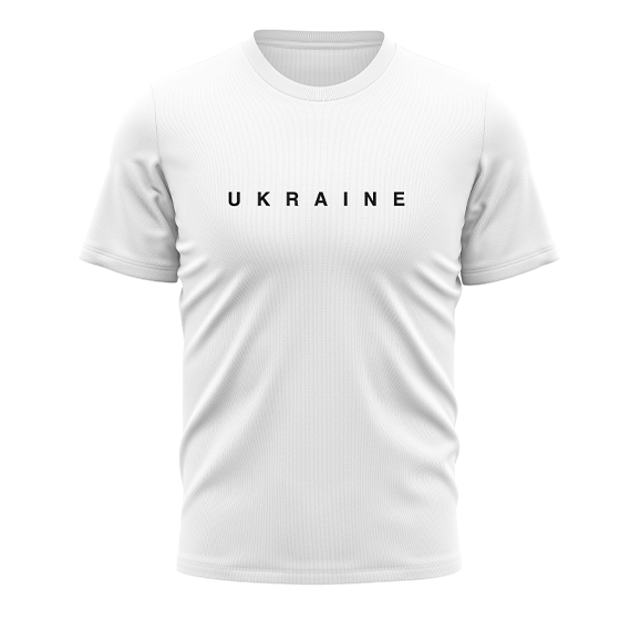 Футболка чоловіча "Ukraine" Різні кольори та розміри.