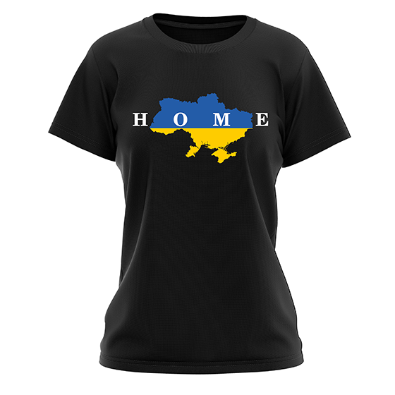 Футболка жіноча "HOME" Різні кольори та розміри.