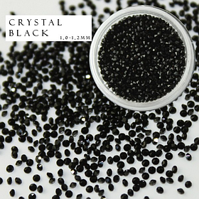 Хрустальна крихта, кристал піксі, Crystal Pixie, 100 шт./пач. чорний