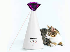 Іграшка для кішок Pixnor обертається інтерактивна лазерна