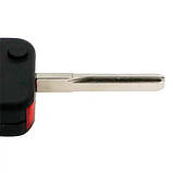 Викидний ключ, корпус під чіп, 1кн, Mercedes, HU64, фото 2