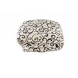 Стьобана ковдра з овечої вовни 195х215 "Затишок" у сатині (211713), фото 2