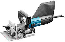 Професійний фрезер ламельний для шкантів і пазів MAKITA PJ7000J : 710 Вт фрезер для плоских роз'ємів в кейсі, фото 4