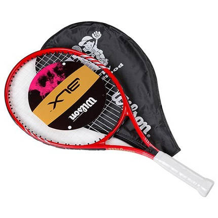 Ракетка для великого тенісу дитяча Wilson 23 червона, фото 2
