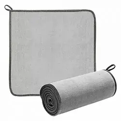 Мікрофібровий рушник для миття автомобіля Baseus Easy life car washing towel 40x40сm Grey 2 шт (CRXCMJ-0G)