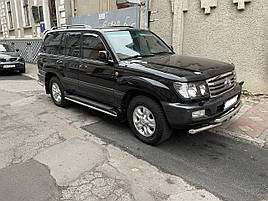 Дефлектори вікон (вітровики) TOYOTA LAND CRUISER - J 100 5d 04/1998+ (HEKO)