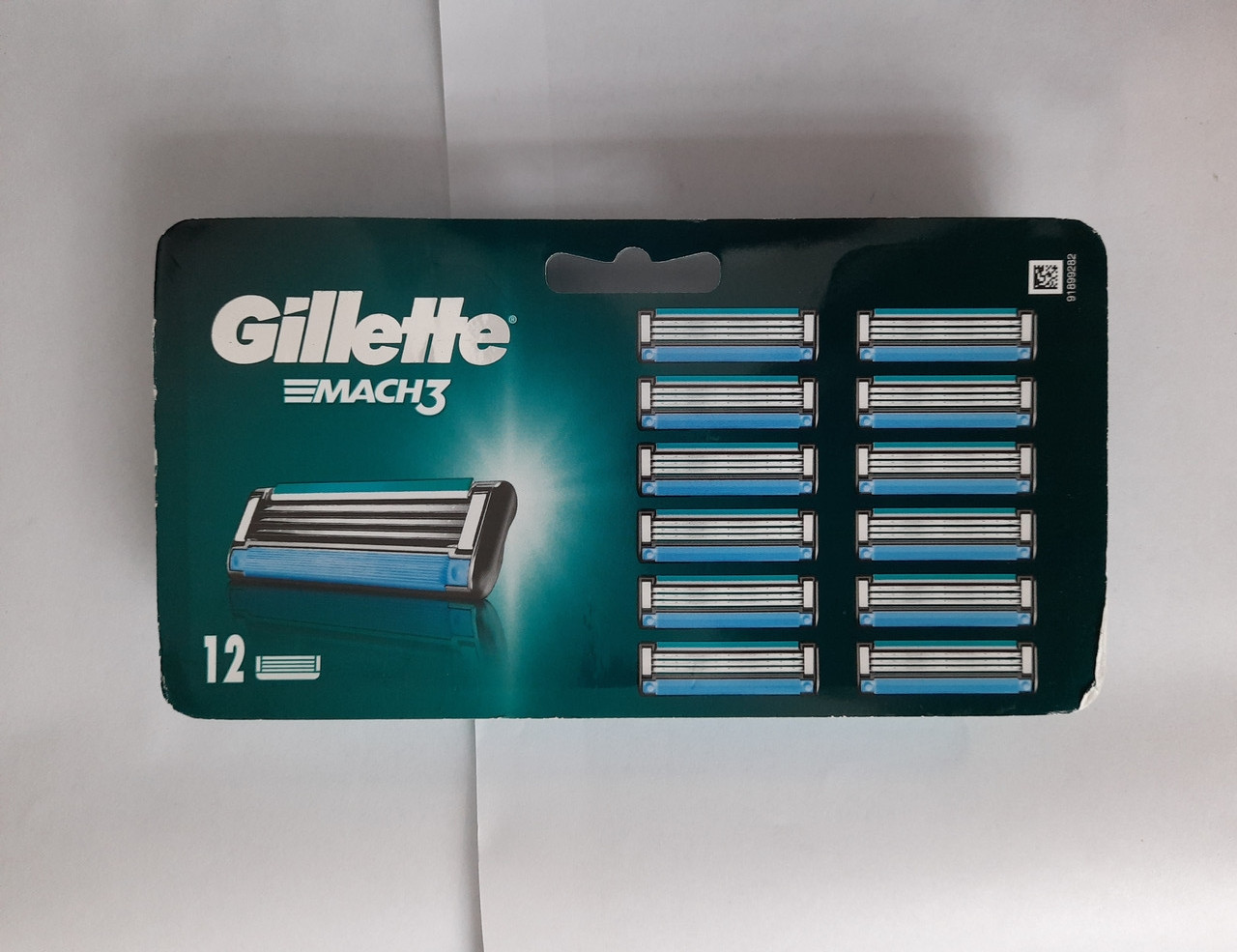 Касети чоловічі для гоління Gillette Mach 3 12 шт