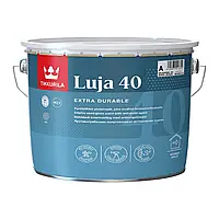 Влагостойкая краска Tikkurila Luja 40 полуглянцевая 9л