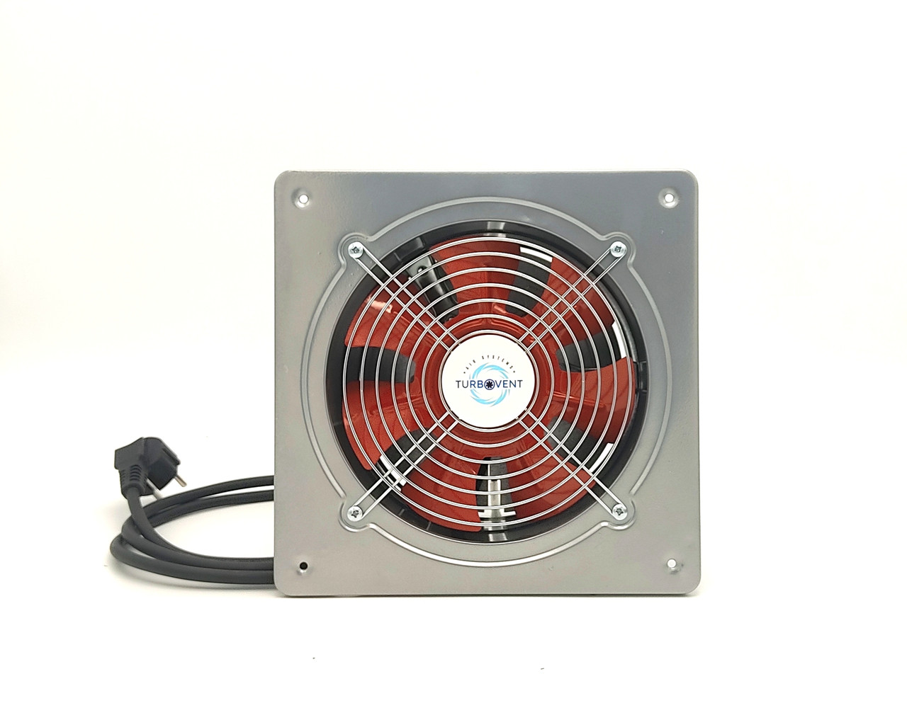 Настінний осьовий вентилятор з зворотним клапаном Турбовент НОК 180