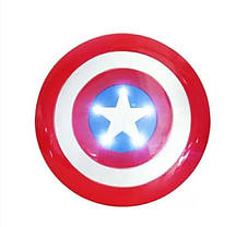 Дитячий Щит Капітана Америка Captain America світиться, 32 см., фото 2