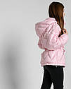 Дитяча демісезонна куртка на дівчинку бренду Nui Very Мія Розміри 116, фото 2