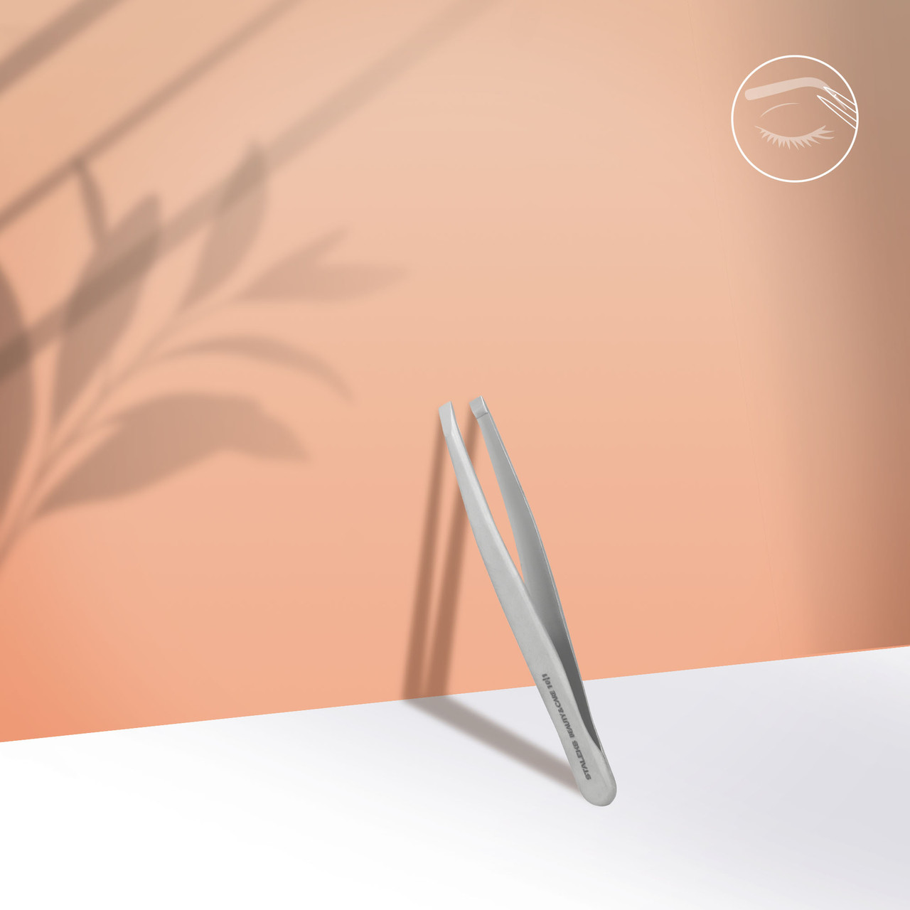 Пінцет для бровей Сталекс (Staleks) Beauty & Care 10 type 1 (TBC-10/1), фото 1