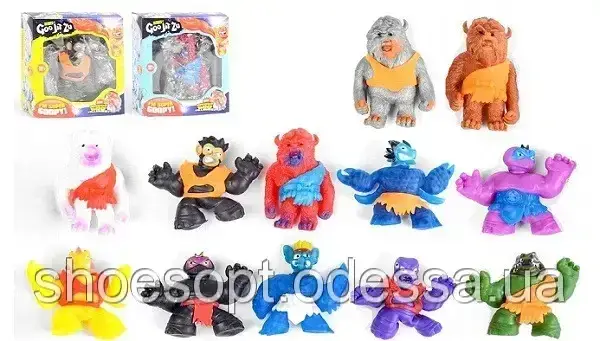 Іграшка-тягучка Гуджитсу Goo Jit Zu стрейчеві герої, фото 1