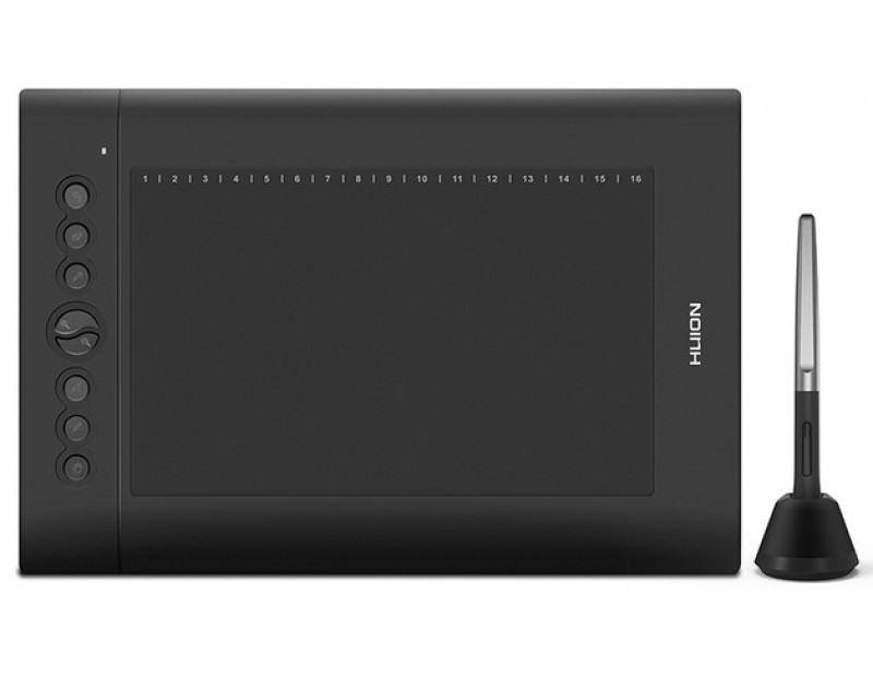 Графічний планшет Huion Inspiroy H610 PRO V2 для малювання Black (H610ProV2)