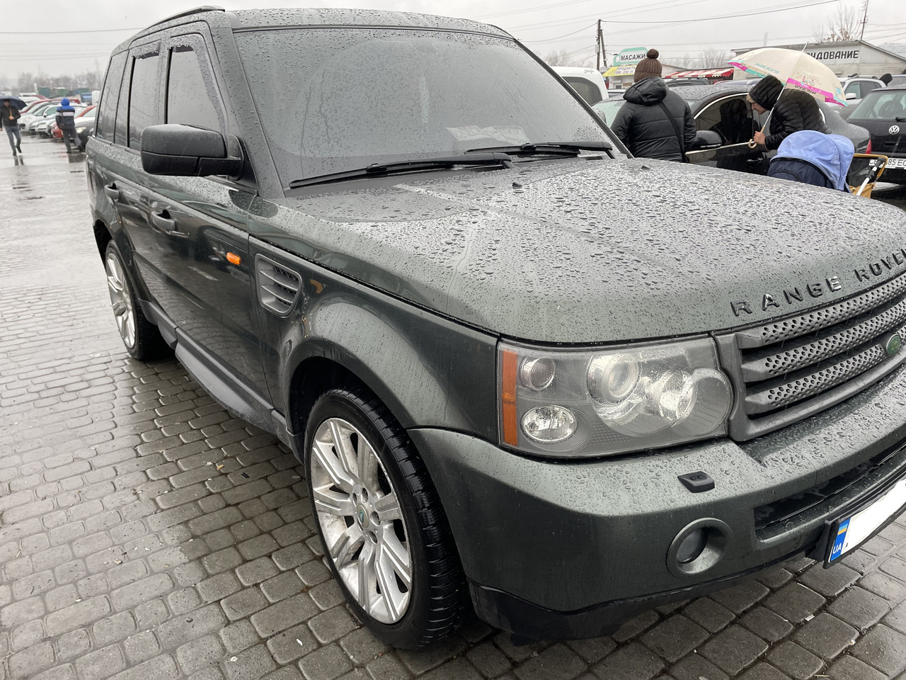 Дефлектори вікон (вітровики) LAND ROVER RANGE ROVER - III 5D 02-12r (Heko)