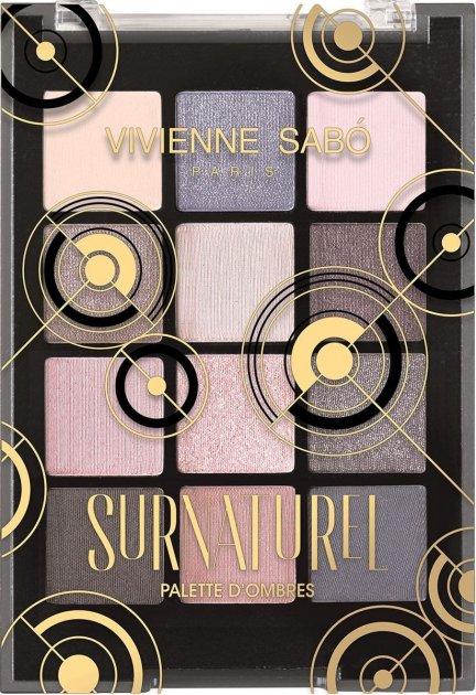 Палетка тіней Vivienne Sabo Surnatural Eyeshadow Palette 12 кольорів 9,6 г, фото 1