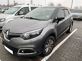 Дефлектори вікон (вітровики) клейкі/накладні Renault KAPTUR 2016R -> 5D 4 шт (ANV-AIR)