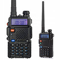 Портативная рация Baofeng UV-5R + гарнитура