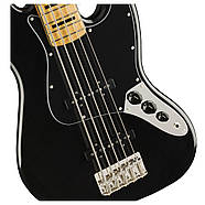SQUIER by FENDER CLASSIC VIBE '70s JAZZ BASS V MN BLACK Бас-гітара, фото 3