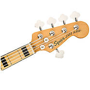 SQUIER by FENDER CLASSIC VIBE '70s JAZZ BASS V MN BLACK Бас-гітара, фото 5