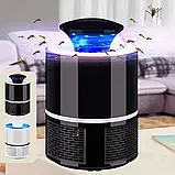 Лампа пастка для комарів електрична від USB знищувач комах 5W Mosquito Killer Lamp, фото 3