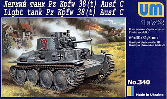 Pz.Kpfw.38 [t] Ausf C 1/72 UM 340