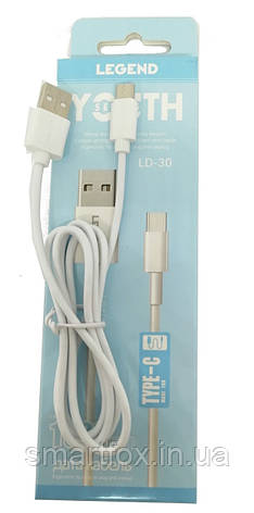 Кабель USB/TYPE-C LEGEND LD30 (1 м), фото 1
