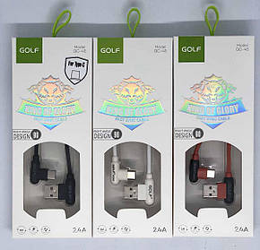 Кабель USB/TYPE-C GOLF GC-45 (1 м), фото 1