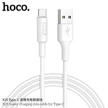Кабель USB/TYPE-C HOCO X25 (1 м) (чорний і білий), фото 5