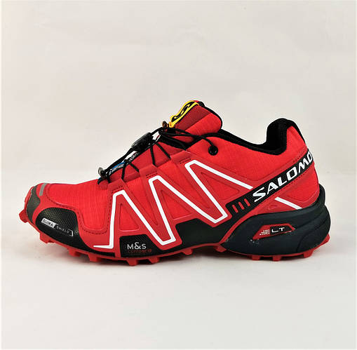 Кроссовки Salomon Speedcross 3 Красные, кроссовки Мужские Саломон ...