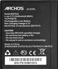 Акумуляторна батарея AC55PL Archos 55 Platinum