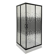 Душева кабіна BRAVO NER 90B.Mosaic, фото 5