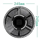Фітолампа ефективність 300W споживання 50W, в цоколь E27 для рослин, 504 діоди повного спектру, фото 4