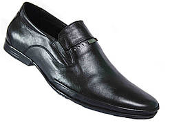 Туфлі чоловічі "Strado". Чорні. Натуральна шкіра