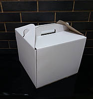 Коробка для торта без вікна 30*30*25 см