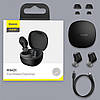 Бездротові Bluetooth навушники Baseus Encok WM01 True Wireless Earphones Black (NGWM01-01), фото 9