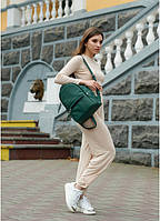 Зеленый женский рюкзак Рюкзак для девушки Женский рюкзачок Рюкзачок женский Рюкзак для женщин