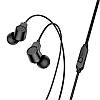 Навушники провідні вакуумні з мікрофоном BOROFONE BM64 Чорний, фото 3