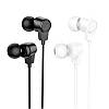 Навушники провідні вакуумні з мікрофоном BOROFONE BM64 Чорний, фото 4