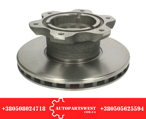 SBP Гальмівний диск (задній) MB Sprinter 616CDI (+ шайба ABS) (Виробник — Польща) 02-ME025, фото 1